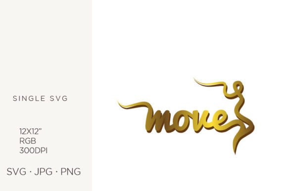 Abstract Person As a Part of Word Move: Elevating Your Design Projects with Vector Art