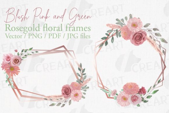 Designing with Blush Pink Flower Bouquet Rosegold Frame: A Practical Guide for Event Creators