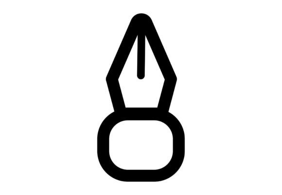 Evaluating the Utility of a Fountain Pen Vector Graphic for Modern Design