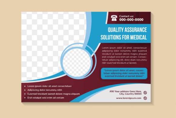 Quality Assurance Horizontal Flyer: A Strategic Design for Medical Solutions