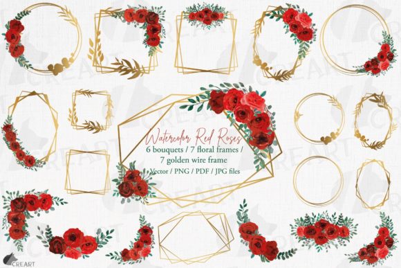 Strategic Visual Identity: Leveraging Red Rose Wedding Floral Frame Templates for Brand Cohesion