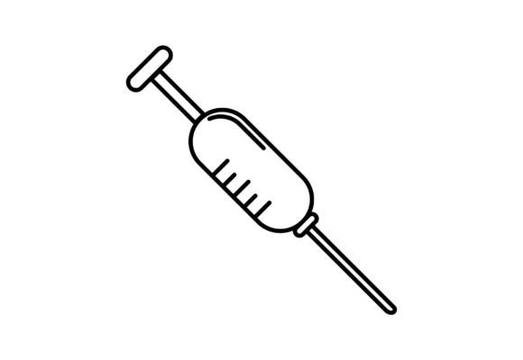 Syringe Clipart Vector Design Svg: A Versatile Asset for Modern Digital and Print Projects