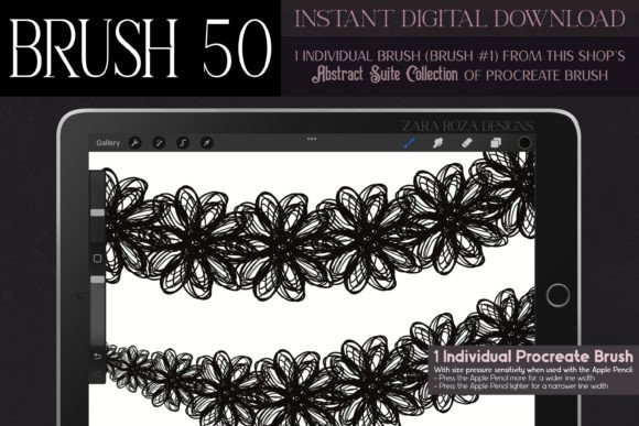 Unlocking the Potential of Procreate Brush 50 – Abstract Suite