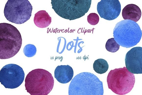 Watercolor Brushstroke Dots PNG: A Designer’s Guide
